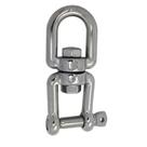 Manilha reta com destorcedor inox 6mm