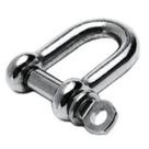 Manilha Reta em Aço Inox - 12mm - 47x26mm