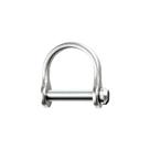 Manilha Ronstan Wide Dee de 3,8 cm x 1,3 cm, pino de 3,2 mm