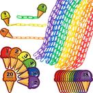 Manipuladores matemáticos RAINBOW TOYFROG Chain Link com 240 elos Manipuladores matemáticos RAINBOW TOYFROG Chain Link com 240 elos