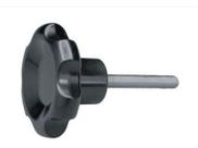 Manipulo Alavanca Trava Macho M8 X 50mm Aço Zincado M8x50