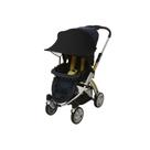 Manito Sun Shade para carrinhos de bebê e assentos de carro preto UPF 50+ Manito Sun Shade para carrinhos de bebê e assentos de carro preto UPF 50+