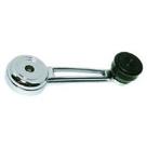 Manivela Vidro Cromada Metal Gol parati saveiro corcel belina pampa del 7277