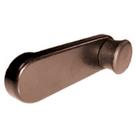 Manivela Vidro Marrom Plastico Uno elba Nk-345402