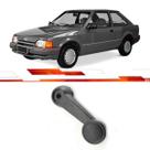 Manivela Vidro Metal Preto Dianteira Escort G1 Cargo G1 Serve Ld Le