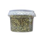 Manjericão em Flocos Desidratado 40g - Pote com Tampa