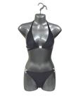 Mannequin DisplayTown Female Torso S-M, tamanho de roupa, prata