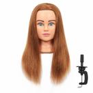 Mannequin Head Hairingrid 100% cabelo humano 20-22 cm com braçadeira