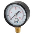 Manômetro 63Mm 1000 Psi 70.31 Bar 1/4 Caixa Branca Tecnoar Aço