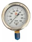 Manômetro Análogico 900 mbar (Diâmetro 63 mm com rosca NPT 1/4)
