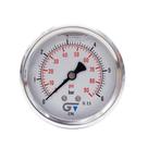 Manômetro com Glicerina 1/4" 90 psi DN63 Saída Horizontal Genebre