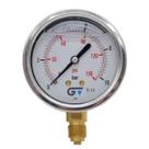 Manômetro com Glicerina 1/4" Bsp-0-10Bar/150 Psi DN63