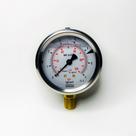 Manômetro D.63mm (2.1/2) 0-07 Kgf/cm2 Vertical Caixa Inox