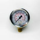 Manômetro D.63mm (2.1/2) 0-100 Kgf/cm2 Vertical Caixa Inox