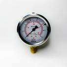 Manômetro D.63mm (2.1/2) 0-14 Kgf/cm2 Vertical Caixa Inox Manômetro D.63mm (2.1/2) 0-14 Kgf/cm2 Vertical Caixa Inox