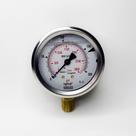 Manômetro D.63mm (2.1/2) 0-200 Kgf/cm2 Vertical Caixa Inox