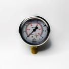 Manômetro D.63mm (2.1/2) 0-35 Kgf/cm2 Vertical Caixa Inox