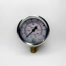 Manômetro D.63mm (2.1/2) 0-400 Kgf/cm2 Vertical Caixa Inox