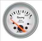 Manômetro Elétrico Óleo 0-7kgf/cm² Branco 52mm Willtec