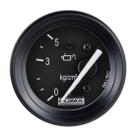 Manômetro Elétrico Pressão Do Óleo 0-5kgf/cm² 12V Preto Manômetro Elétrico Pressão Do Óleo 0-5kgf/cm² 12V Preto