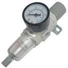 Manômetro filtro regulador de pressão rosca 1/4 bsp