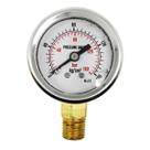 Manometro hidraulico 160 bar/kgf rosca 1/4 npt modelo y40