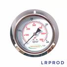 Manômetro horizontal - diam.100mm (4” ) com escala de 0-400 KGF/CM2 x 6000 PSI - com Flange