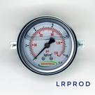 Manômetro horizontal -diam.63mm (2. 1/2” ) com escala de 0-10 KGF/CM2 x 150 PSI
