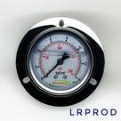 Manômetro horizontal -diam.63mm (2. 1/2” ) com escala de 0-14 KGF/CM2 x 200 PSI - Com Flange