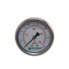 Manômetro horizontal -diam.63mm (2. 1/2” ) com escala de 0-14 KGF/CM2 x 200 PSI