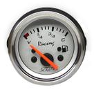 Manometro Indicador Combustivel Willtec 12v Cinza 52mm Manometro Indicador Combustivel Willtec 12v Cinza 52mm