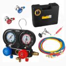 Manômetro Manifold Completo 1,5m Refrigerante R134 Com Pirex Ar Condicionado Automotivo Maleta Vonder Manômetro Manifold Completo 1,5m Refrigerante R134 Com Pirex Ar Condicionado Automotivo Maleta Vonder