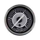 Manômetro Mecânico Pressão De Turbo 0-3kgf/cm² Preto Fusca