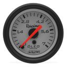 Manômetro Mecânico Pressão Óleo 0-7kgf/cm² 52mm Branco