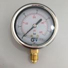 Manômetro Ø100 Com Glicerina 1/2" BSP 0-25 BAR / 0-400 PSI Inox