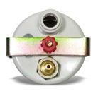 Manômetro turbo 52mm mecânico 2kg croma branco (155302cb) cronomac Manômetro turbo 52mm mecânico 2kg croma branco (155302cb) cronomac