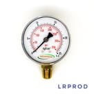 Manômetro vertical - Diam.63mm (2.1/2” ) com escala de 0-25 KGF/CM2 x 350 PSI Manômetro vertical - Diam.63mm (2.1/2” ) com escala de 0-25 KGF/CM2 x 350 PSI