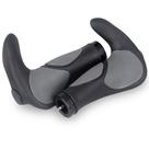 Manopla anatomica confort ergonomica com bar end para bicicleta mtb