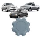 Manopla Banco Ka 97/99 Fiesta 96/99 Cinza Azulado C/botão