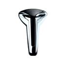 Manopla Bola de Câmbio Automático Citroen C4 2007 2008 2009 2010 2011 Preto com Prata Nat