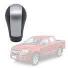 Manopla Bola De Câmbio Chevrolet S10 Tampa Prata 2012 a 2018 Manopla Bola De Câmbio Chevrolet S10 Tampa Prata 2012 a 2018