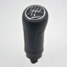 Manopla Bola de Câmbio Volkswagen Fox 2008 2009 2010 2011 2012 2013 Ré para Frente Preta com aro Cromado