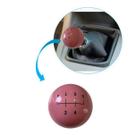 Manopla Bola Sinuca 5 Marchas Rosa 54mm Ré P/ Frente