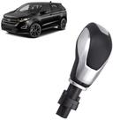 Manopla Cromada Câmbio Automático Titanium Sem Botão Lateral +/- Ford Edge 2016 À 2019