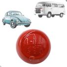 Manopla De Cambio 4 Marcha Kombi Brasilia Fusca Karmann Ghia 1955 1956 1957 Até 1986 Vermelho