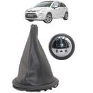 Manopla De Cambio + Coifa C3 2004 05 06 07 08 09 10 11 2012 Aro Preto Manopla De Cambio + Coifa C3 2004 05 06 07 08 09 10 11 2012 Aro Preto