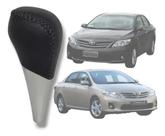 Manopla De Câmbio Couro Toyota Corolla 2009 Á 2014