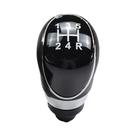 Manopla De Câmbio Em Couro Para Ford Focus 2 3 Fiesta Ecosport C-Max Kuga S-max 5/6 Velocidades Com