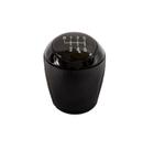 Manopla de Câmbio Joy Cobalt Spin Onix Prisma 6 marchas Encaixe Pressão Preta com Aro Preto