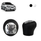 Manopla de Câmbio Renault Clio Ano 2005 Até 2016 C/ Tampa Manopla de Câmbio Renault Clio Ano 2005 Até 2016 C/ Tampa